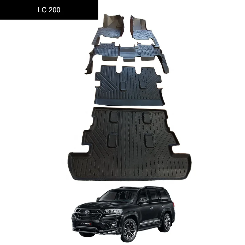 High-Quality Manufacturers Promote Non Slip Protective Car Floor Mats 3D TPE car mat wholesale car floor mats use for LC-200