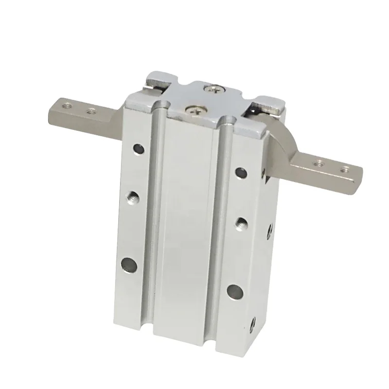 GOGO High quality double acting pneumatic gripper MHY2-20D SMC type 180 degree angular style air cylinder aluminium clamps