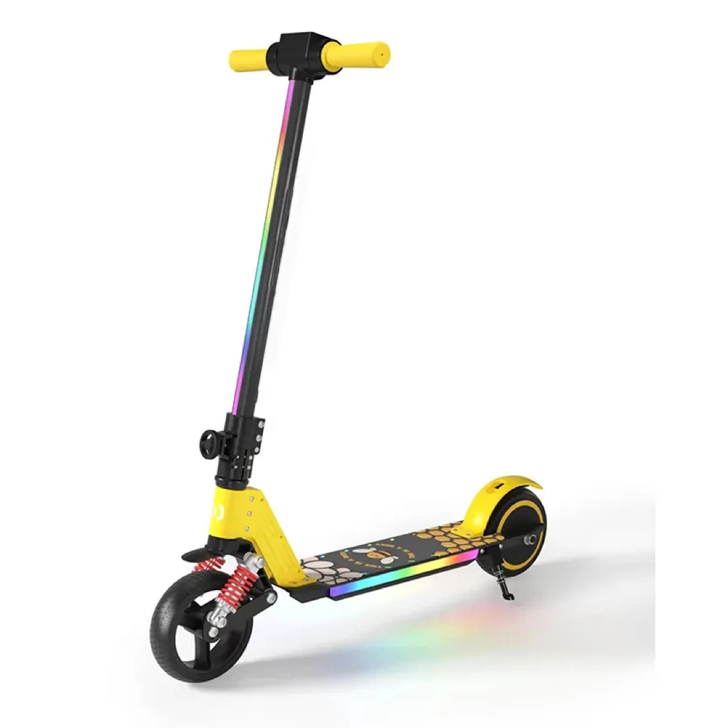 MJ129 Factory New Design 130W Kids Aluminum Scooter Electric 24V 2.5AH Folding Electric Scooter