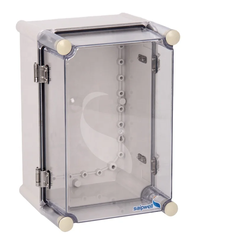 IP65 stainless steel buckle ABS/PC battery electrical power enclosure DS-ATS-2819  plastic distribution box