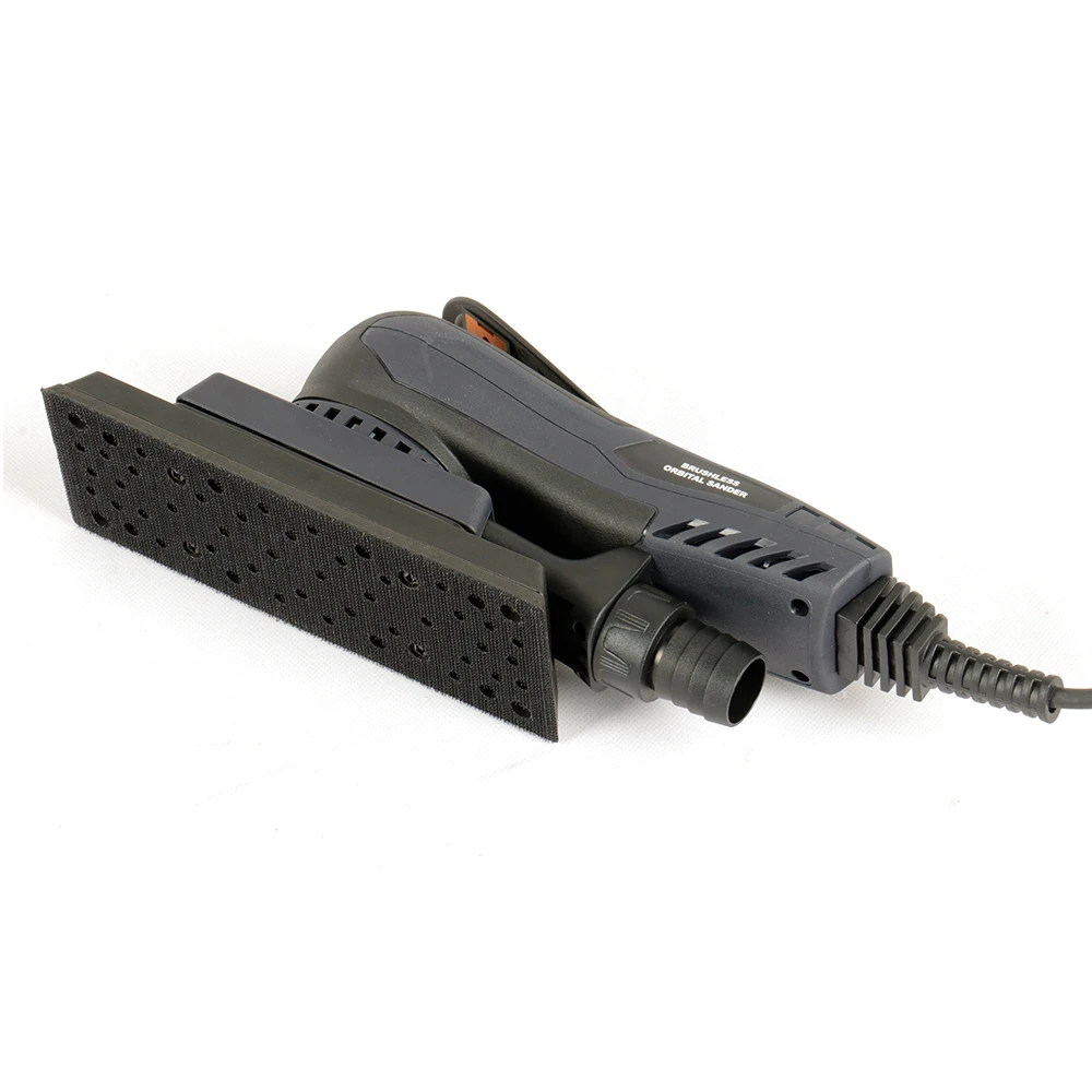 brushless eccentric random electric orbit sander dust free dry sanding machines for automotive random orbital sander