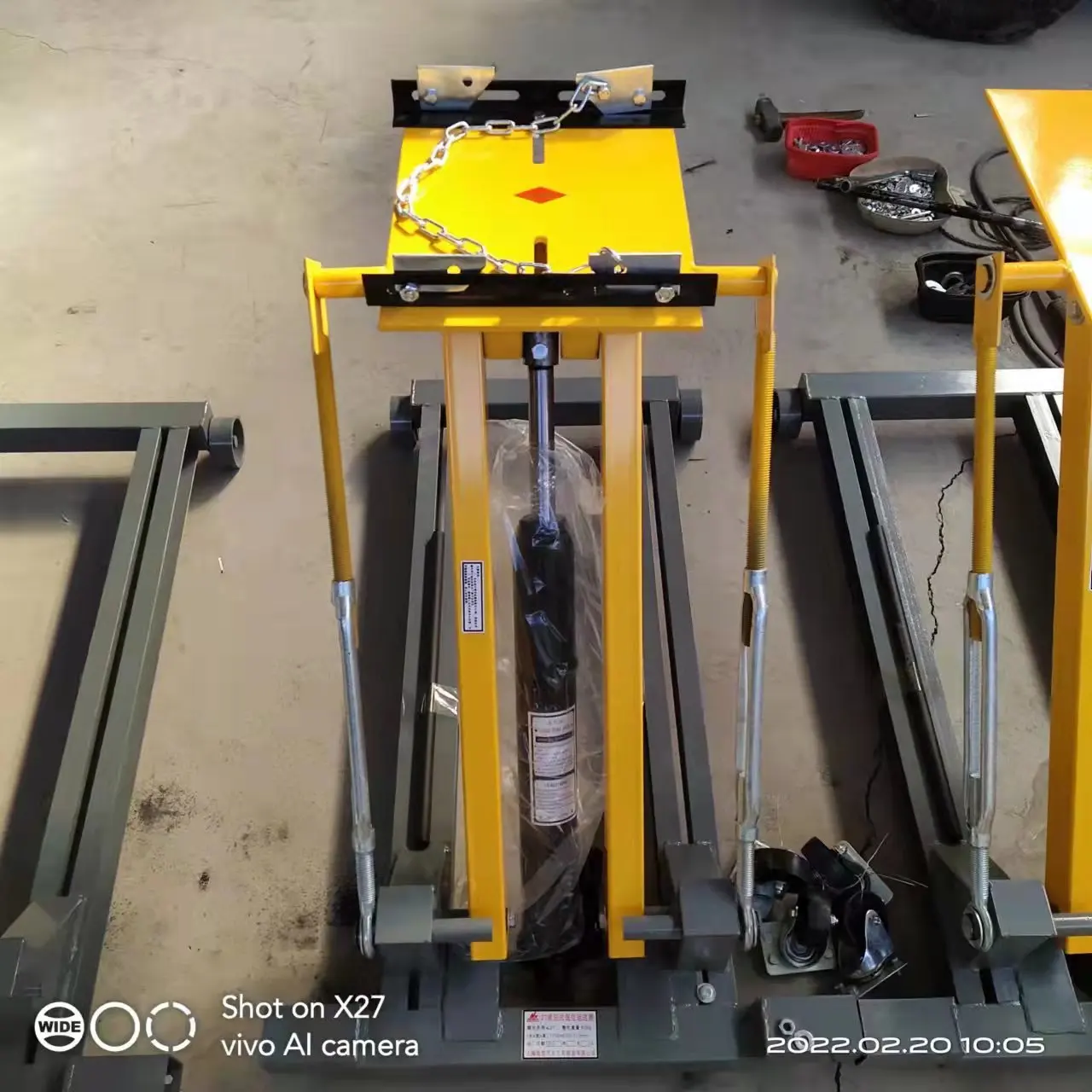 Портативный гидравлический 2-тонный низкопозиционный трансмиссионный