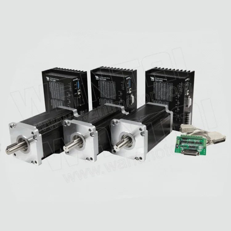 
WANTAI 3Axis Nema42 110BYGH99-001 1770oz-in 6A Driver DQ2522MA 110~220V Stepper Motor cnc kit 