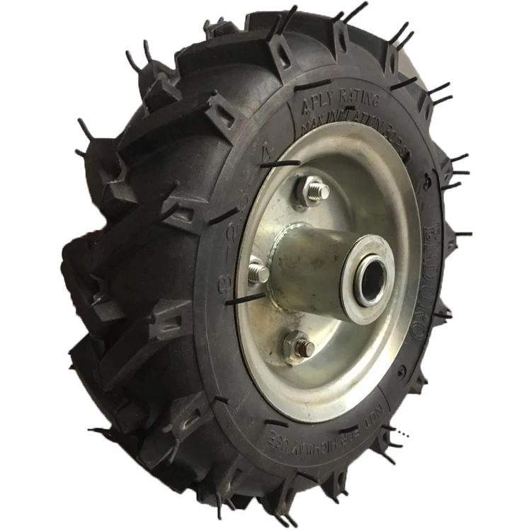 Hot sale 8 inch small tractor rubber wheel 2.50-4 pneumatic wheels for hand carts