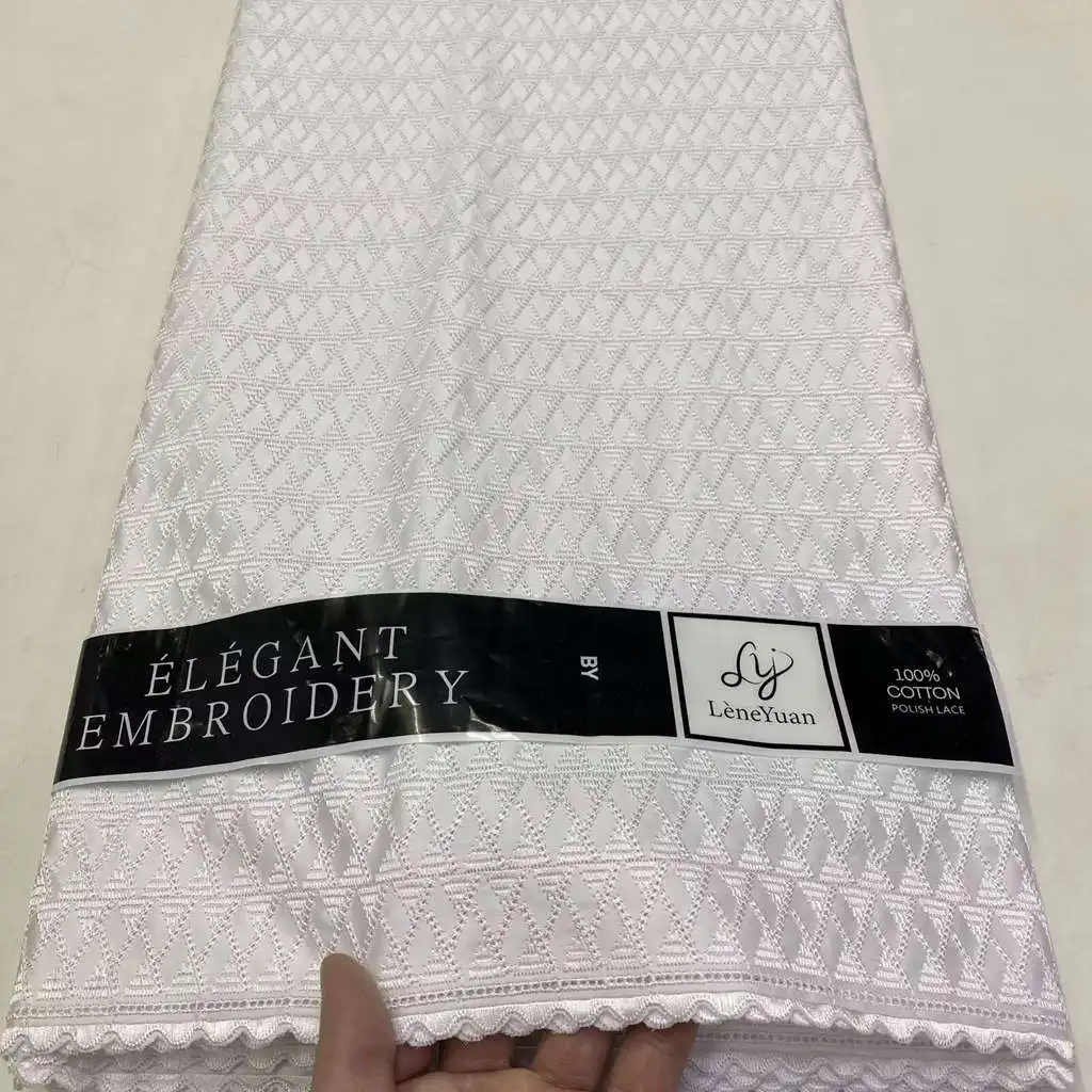 Polish Lace For Men Atiku Fabric Swiss Voile Lace in Switzerland African Lace Materials