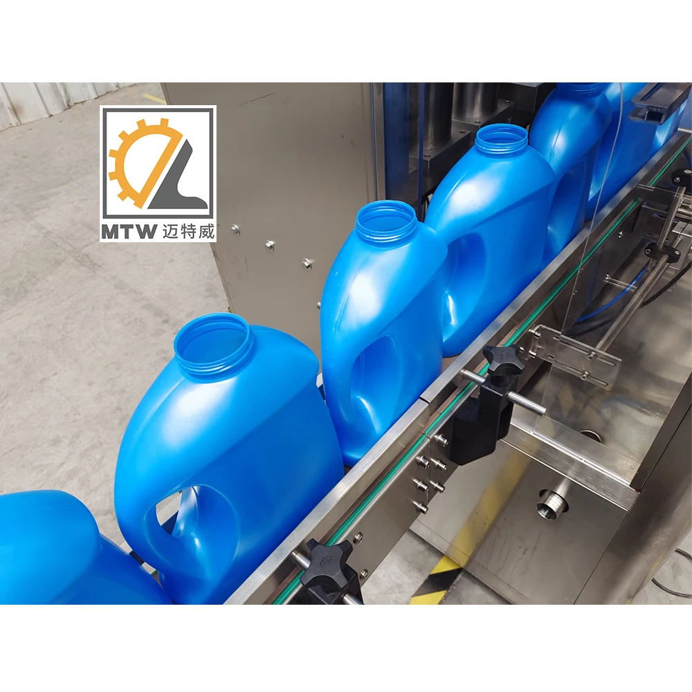 MTW linear syringe viscous liquid hair conditioner filling and packing machine