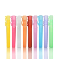 Multicolor Small Refillable Travel pen perfume bottle 10ml 10ml 1/3oz parfum liquid packaging container wholesale