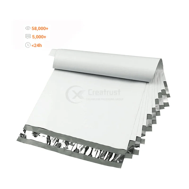 ZGCX Free Sample In Stock 10X13 Mailers 6X9 Inch Package Waterproof Gray Black Wholesale Cheap Poly Mailer Bags