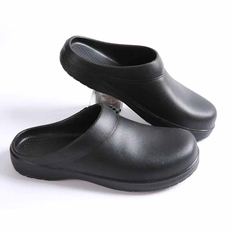 China Factory Directly Price Non-slip Kitchen Chef Shoes Slip On Hotel Work Shoes For Men Chef Shoes Kitchen