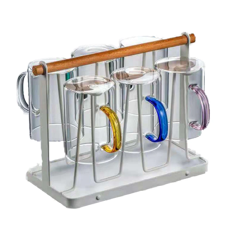 Sell like hot cakes high quality sublimation transparent glass round handle transparent glass