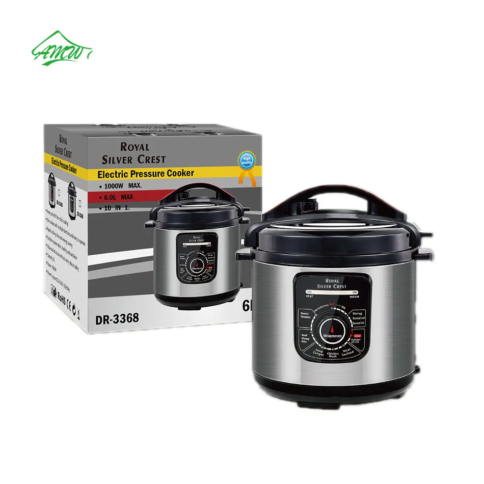 Smart Electric Pressure Cooker Household 6L Multi-functional High Power Can Be Booked Timed Electric Pressure Cooker