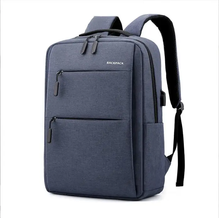 Student Backpack Fashion New Pattern Simple Solid Color Large Capacity Comfortable Shoulder Strap Travel Bag Carry on Backpack