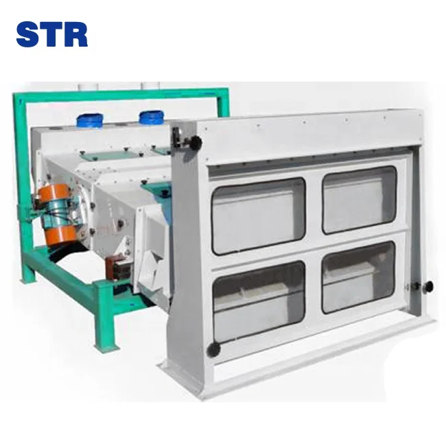 China cheapest TQLZ150 seed paddy rice mill vibrating cleaning machine 3 screen grain cleaner