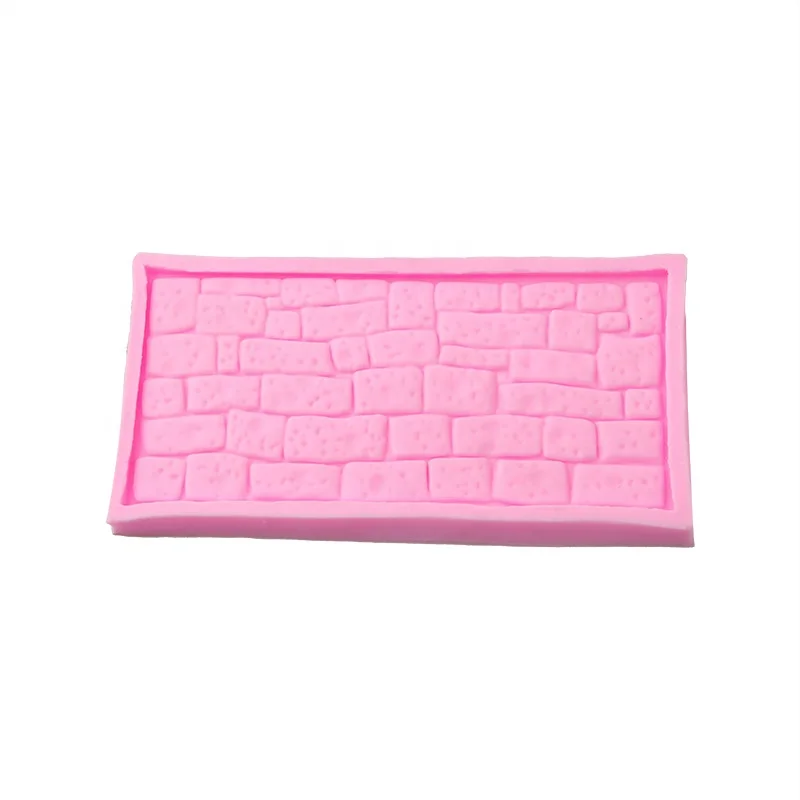 Wall brick  Fondant Cake Silicone Tool fondant cake cake stencil decorate tool