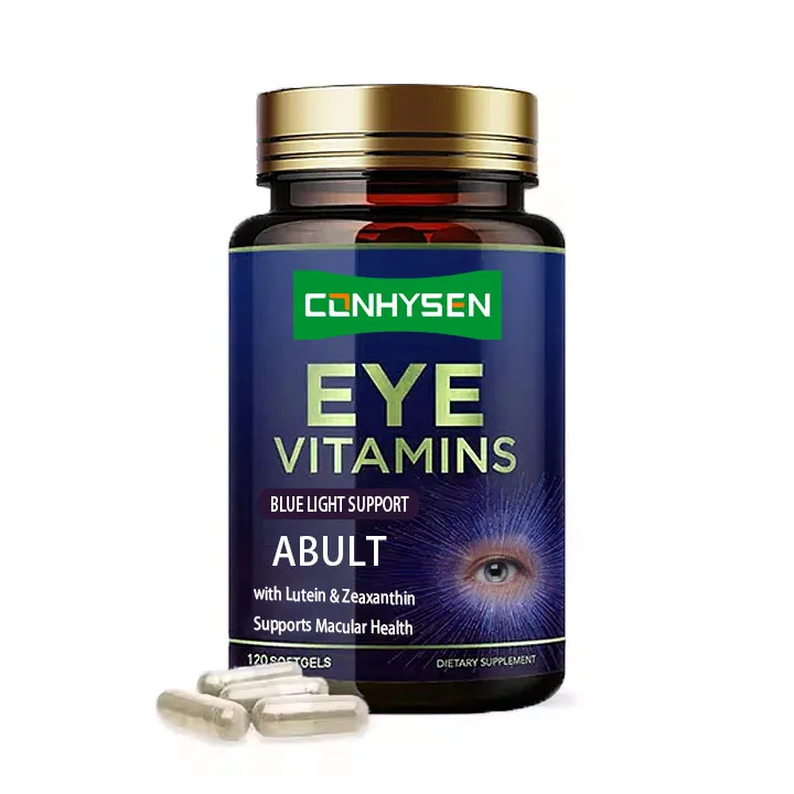 Eye Vitamin Capsules Mineral Contains Lutein Zeaxanthin Zinc Vitamin C E Adult Eye Health Supplement Supports Vision Dryness