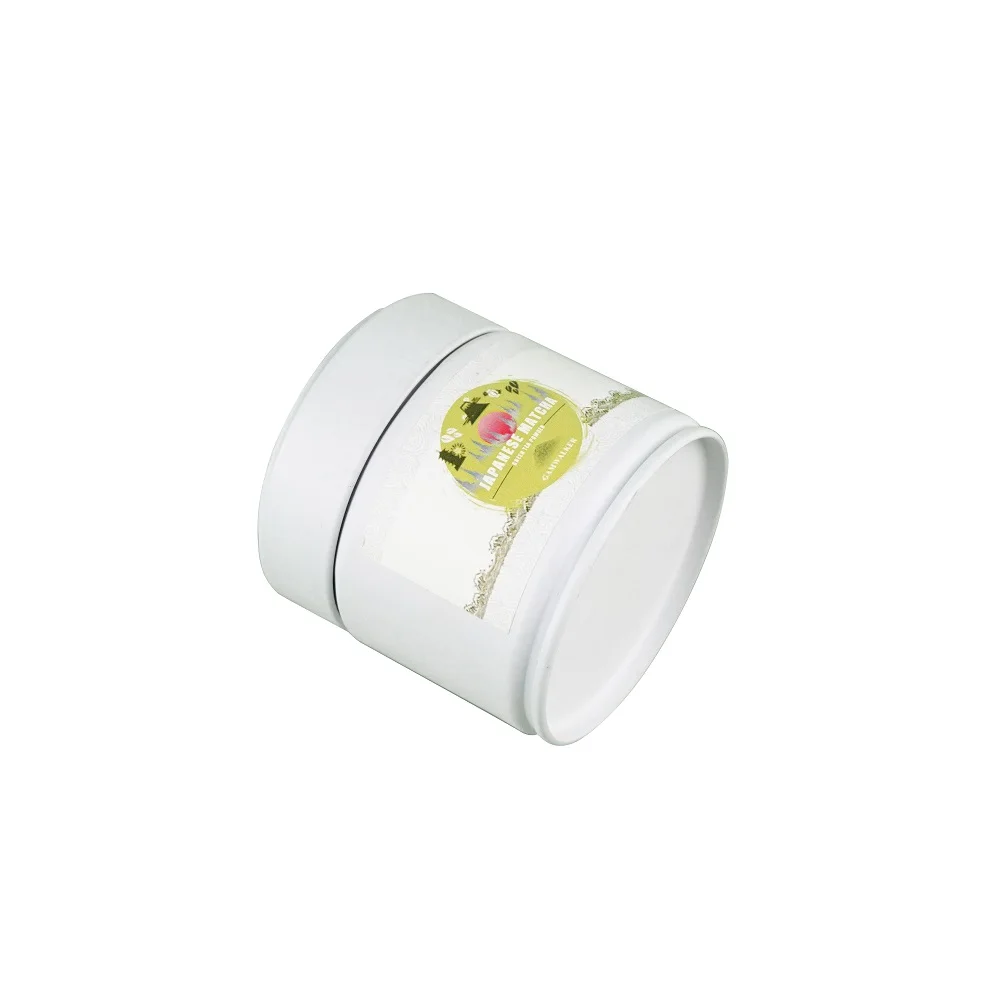 Hot Selling ODM 100ml Coffee Matcha Powder Watercolor Tin Box Round Metal Box