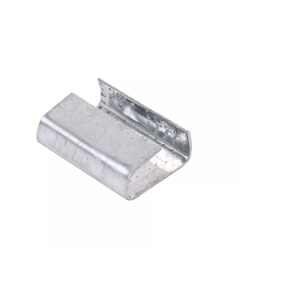 pp strap steel Strapping serrated seals buckle band buckle packaging clip metal clip for strapping band