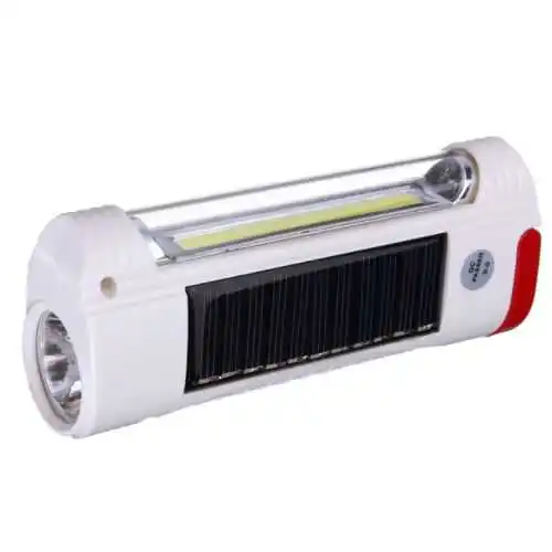NEW factory hot cob usb solar  rechargeable  torch light  For Sell