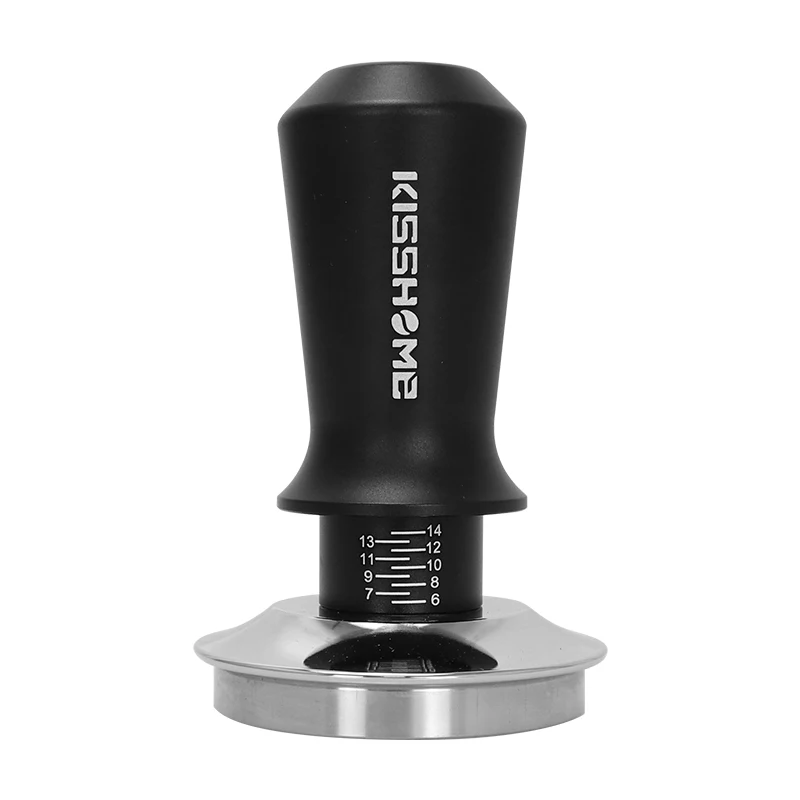 Espresso Barista Tools Constant Pressure Aluminum Handle Spring Calibrated 30Lb Dual Coffee Accessories Tamper