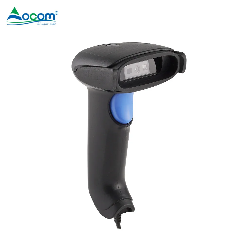 New Update OCBS-W217 Usb Handheld Omni-Directional Qr Code Scanner Cmos 1D 2D Barcode Scanner