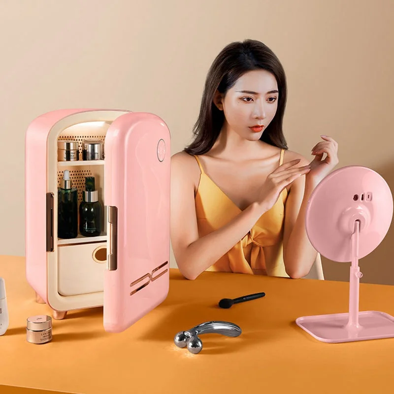 Home fridges 12 Liter Mini Beauty Fridge Refrigerator for Skincare and Cosmetics
