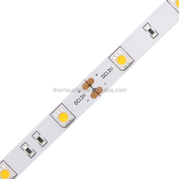
10mm rgb ww 7.2w/m led strip 12v smd5050 30 pixels led strip light 