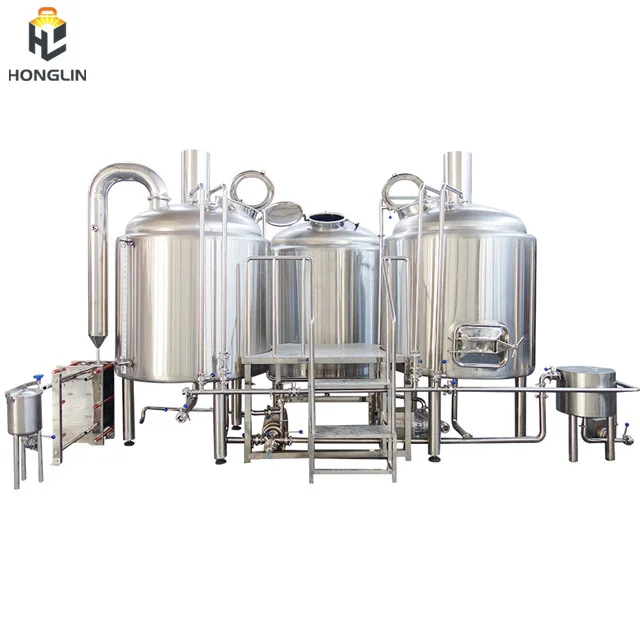 HongLin Stainless Steel brewery used 1000 Liter Brewing fermenter machine 1000 Liter Complete Line