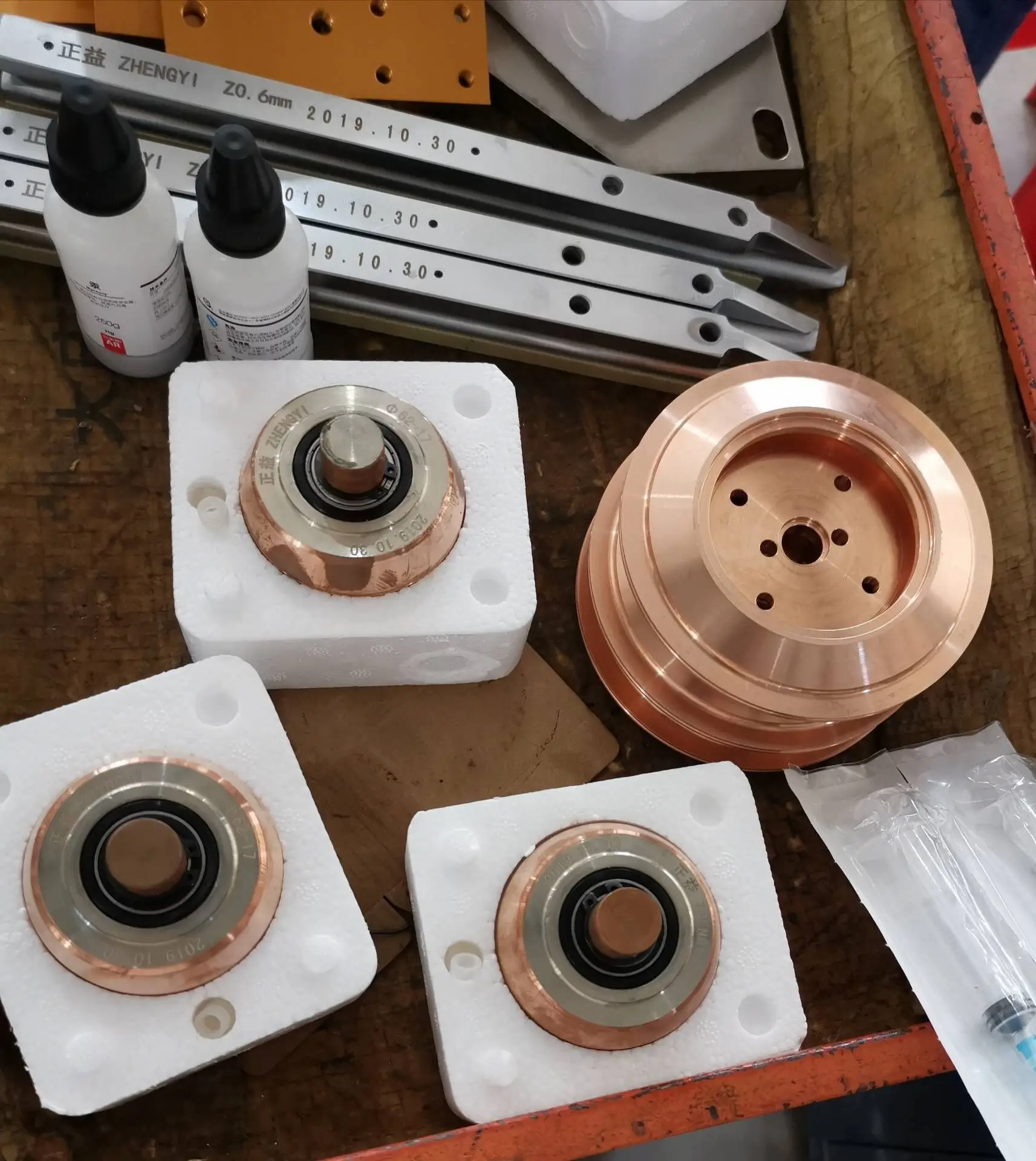 Spare parts for Suodornic Welder - Crown Z-bar and Roller Discon