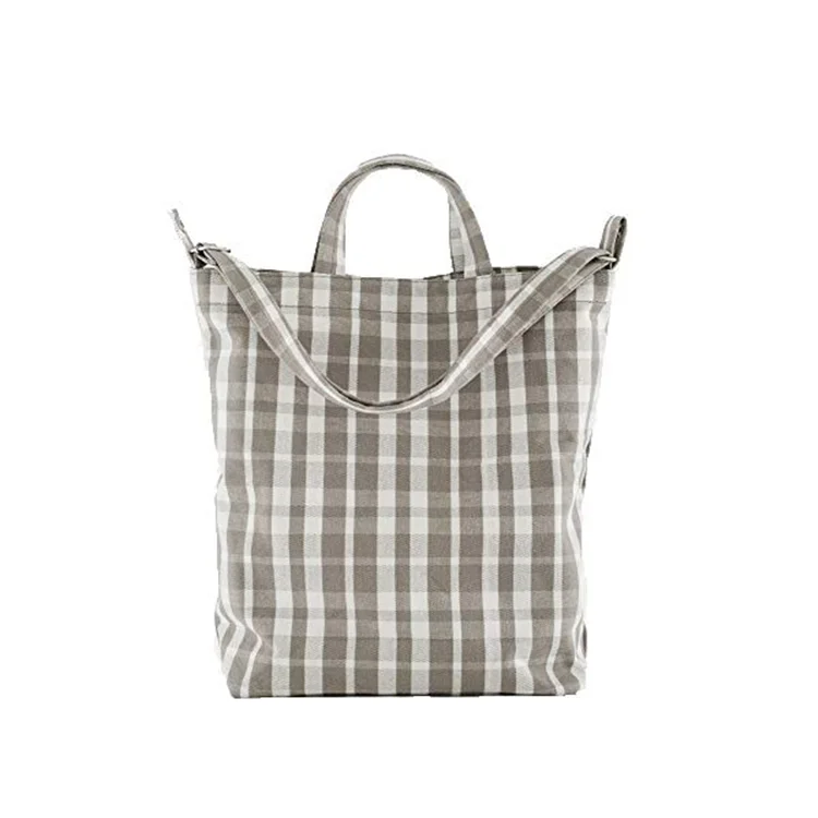 Custom fashion colorful cotton canvas shipping tote bag wholesale