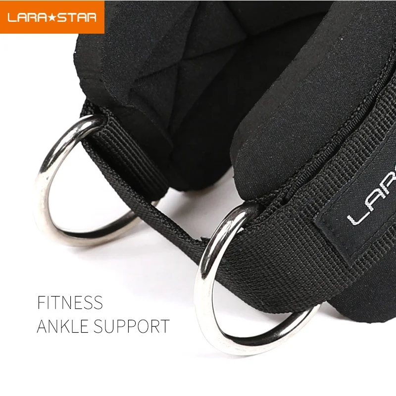 Wholesale Custom logo Ankle Straps For Gym Workouts Cable Machines Ankle Support