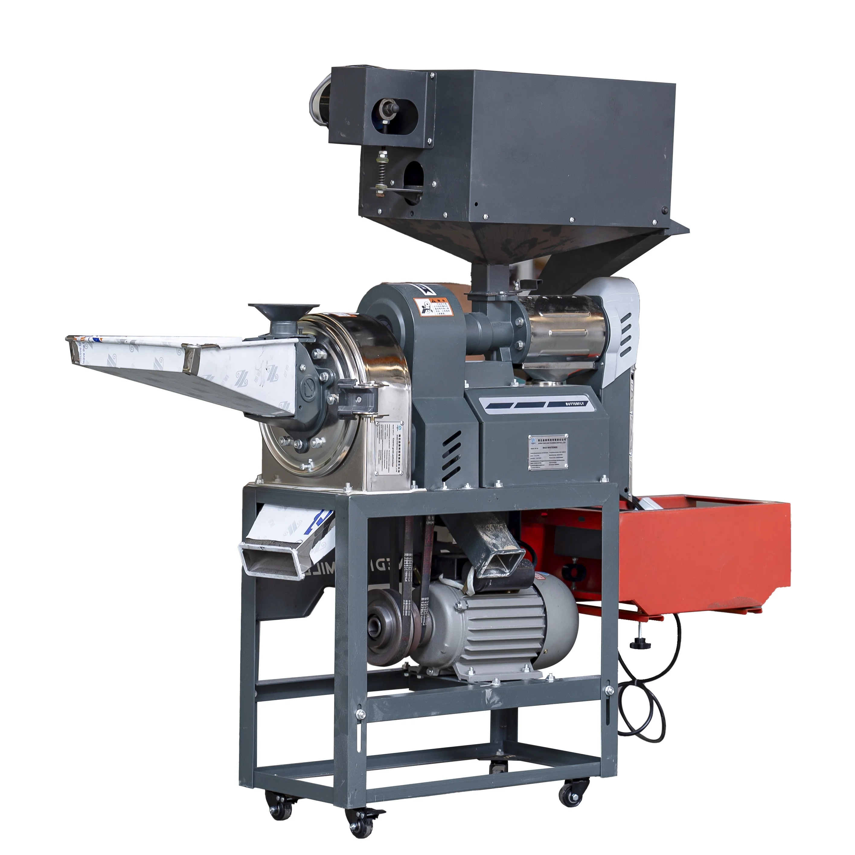 6N-40 Series Hot Selling Five-in-one Home Use combined rice mill machine Small Scale Rice Mill Polisher Grain Huller