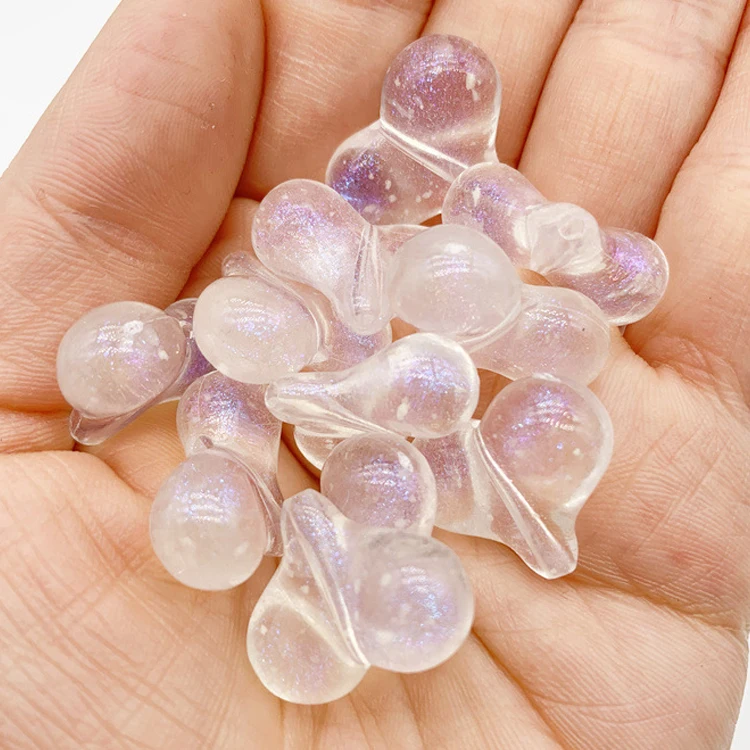 500g/Bag Peach Heart Acrylic Loose Beads DIY Jewelry Accessories Beads Kids Hair Beads For Braids Accessories