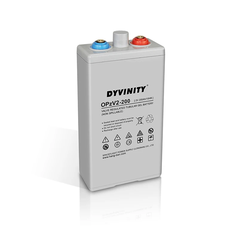 Deep Cycle OPZV Battery 100Ah 150Ah 200Ah Lead acid Batteries 2V For Solar System Sale