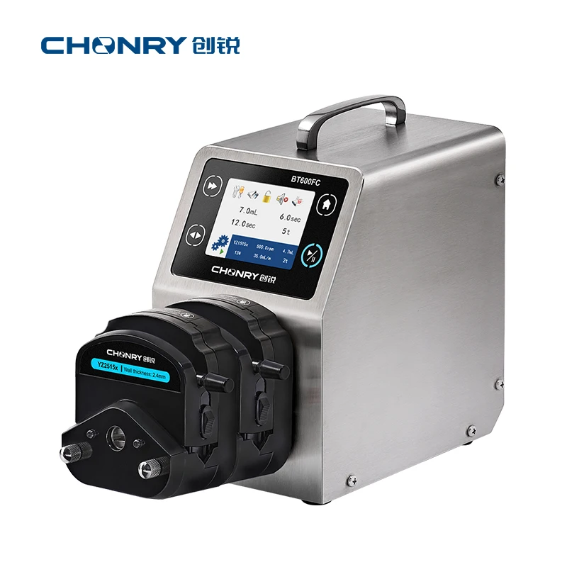CHONRY BT600FC peristaltic pump  high flow liquid transfer peristaltic pump pompa peristaltica riempitrice dosatricepompa