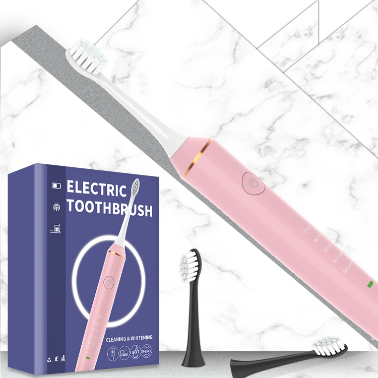 Mh V2 CE ROHS Tooth Brush Sonic Electric Toothbrush For Adult With 2 Pcs Toothbrush Head