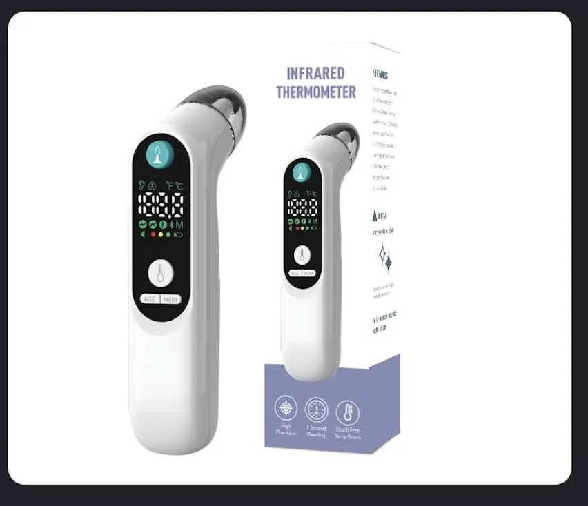 Cheap Portable Household Electronic LED Infrared Handheld Forehead Thermometer OEM ODM Non-Contact Digital Thermometer