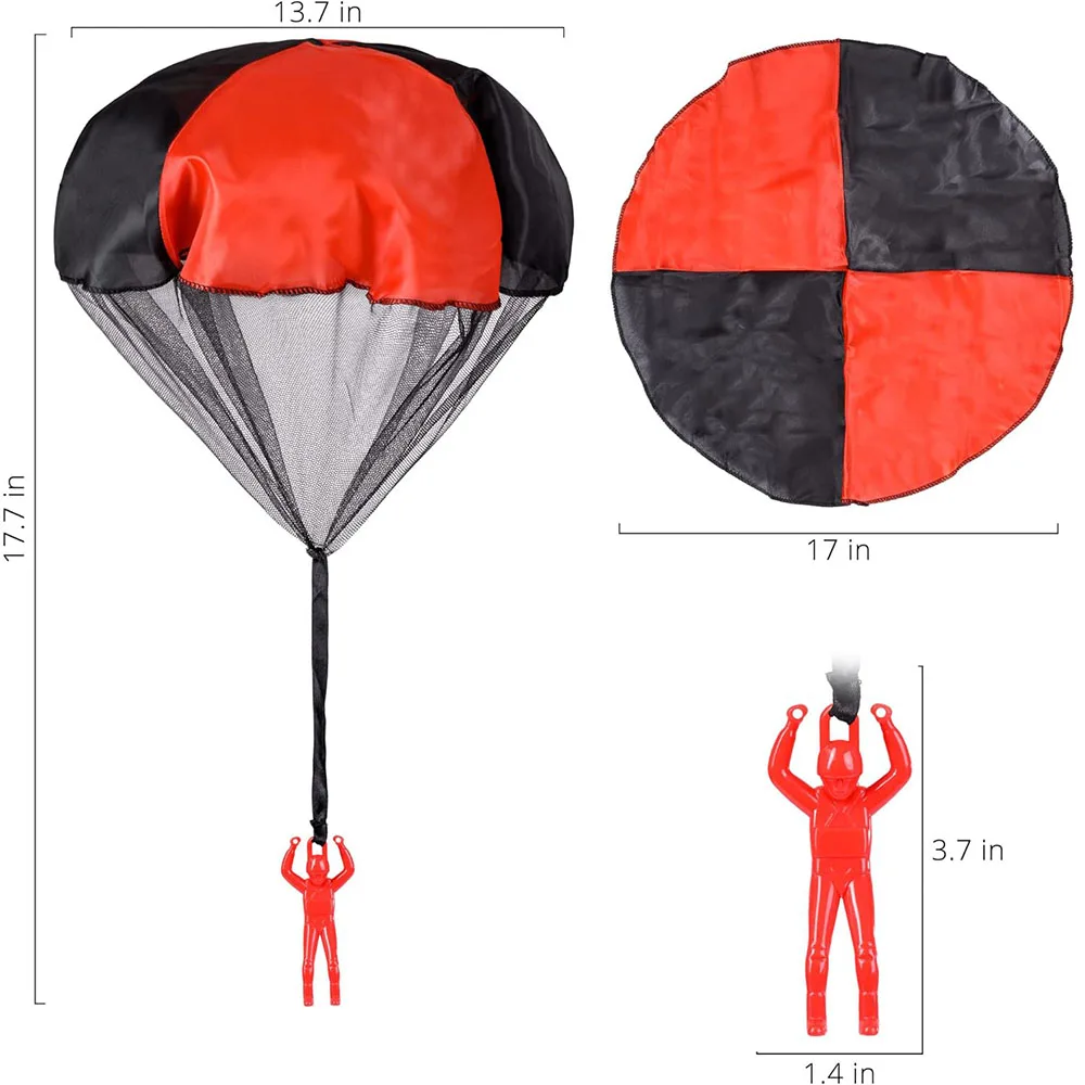 ODM Toys Kids Free Outdoor Flying Parachute Small Outside Top Easter Basket Stuffers Idea Boy Girl Gift Unique Kids Toys