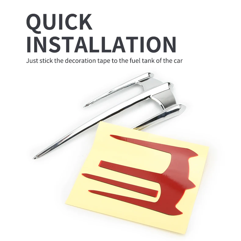 High Quality ABS Plastics Stickers Fender Design Decoration Items Motorcycle Chrome Trim Front Mudguard for Gold Wing GL1800 200