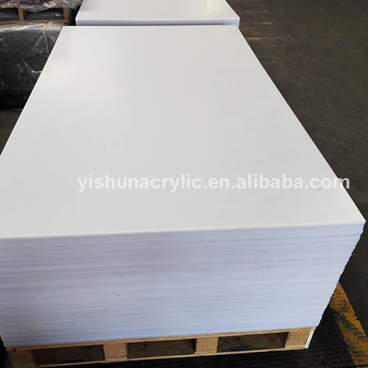 Factory wholesale  4ft*8ft 2mm 3mm 4mm 5mm  thickness milky white acrylic plastic plexiglass sheet