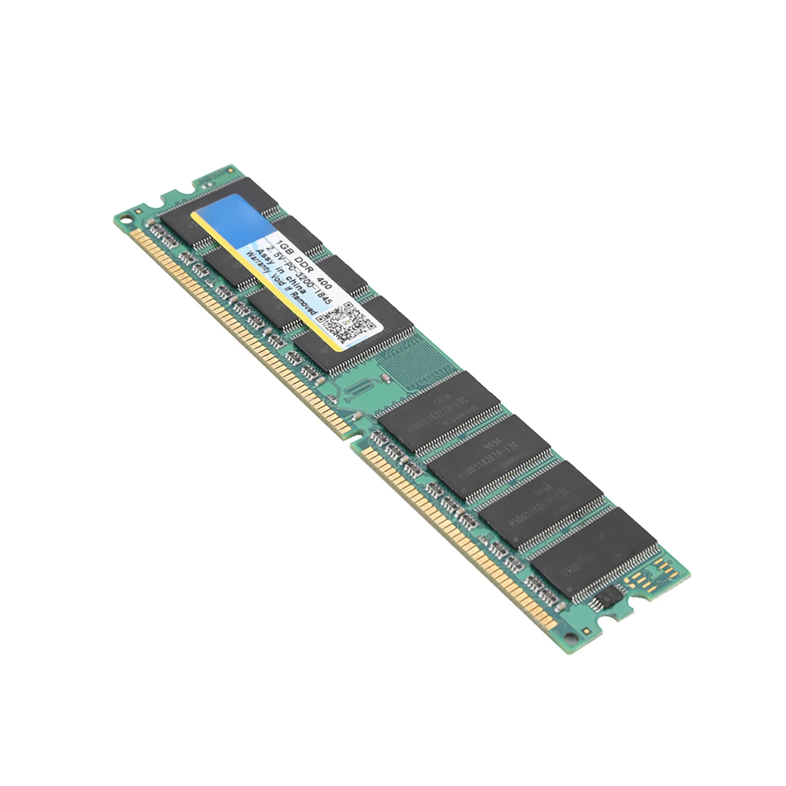 
Memory Stick 1G 400MHZ High Speed Anti-corrosion 184 Pin Memory Bank Ram Fully Compatible for Intel for AMD for PC-3200 Desktop 
