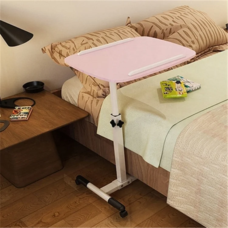 
Adjustable Study Table Mobile Laptop Computer Mobile Table Adjusted With Brake Universal Wheels 