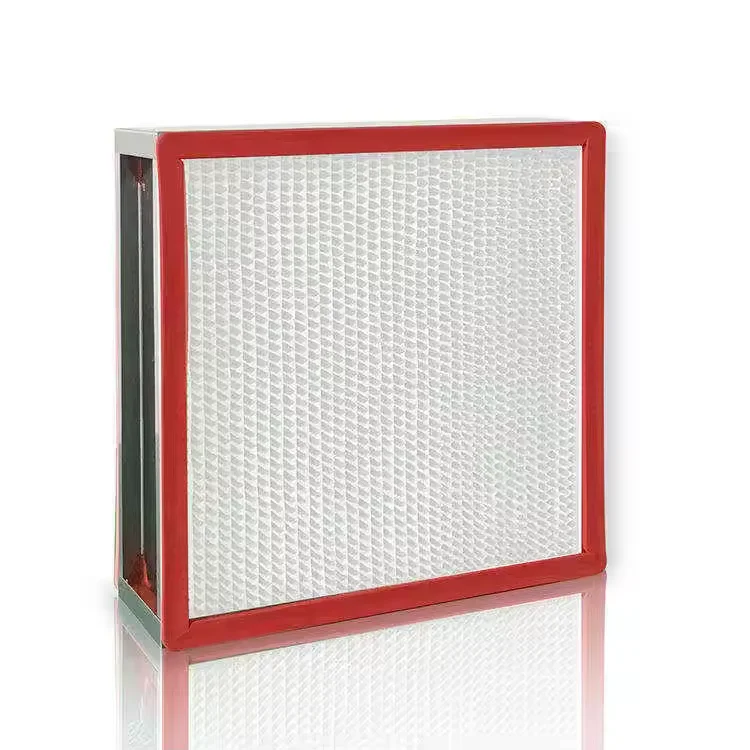 Bestselling stainless steel frame high-temperature Hepa air purifier with aluminum foil filter