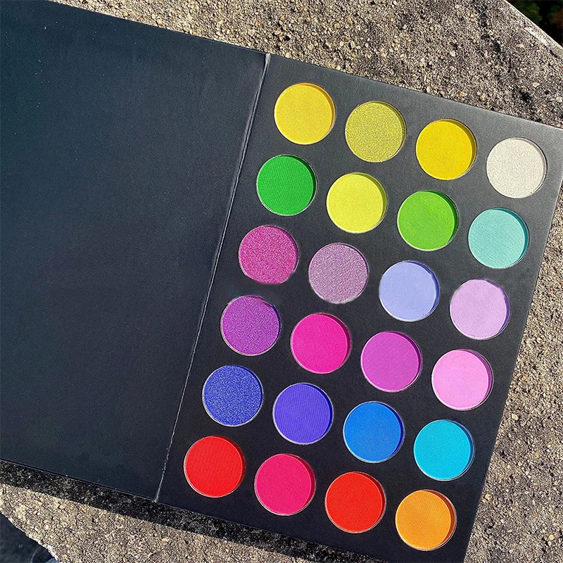 Wholesale Custom Logo Long Lasting Mineral Powder Eye Shadow Makeup Cosmetic Waterproof Glitter Eyeshadow Matte Shimmer Palette