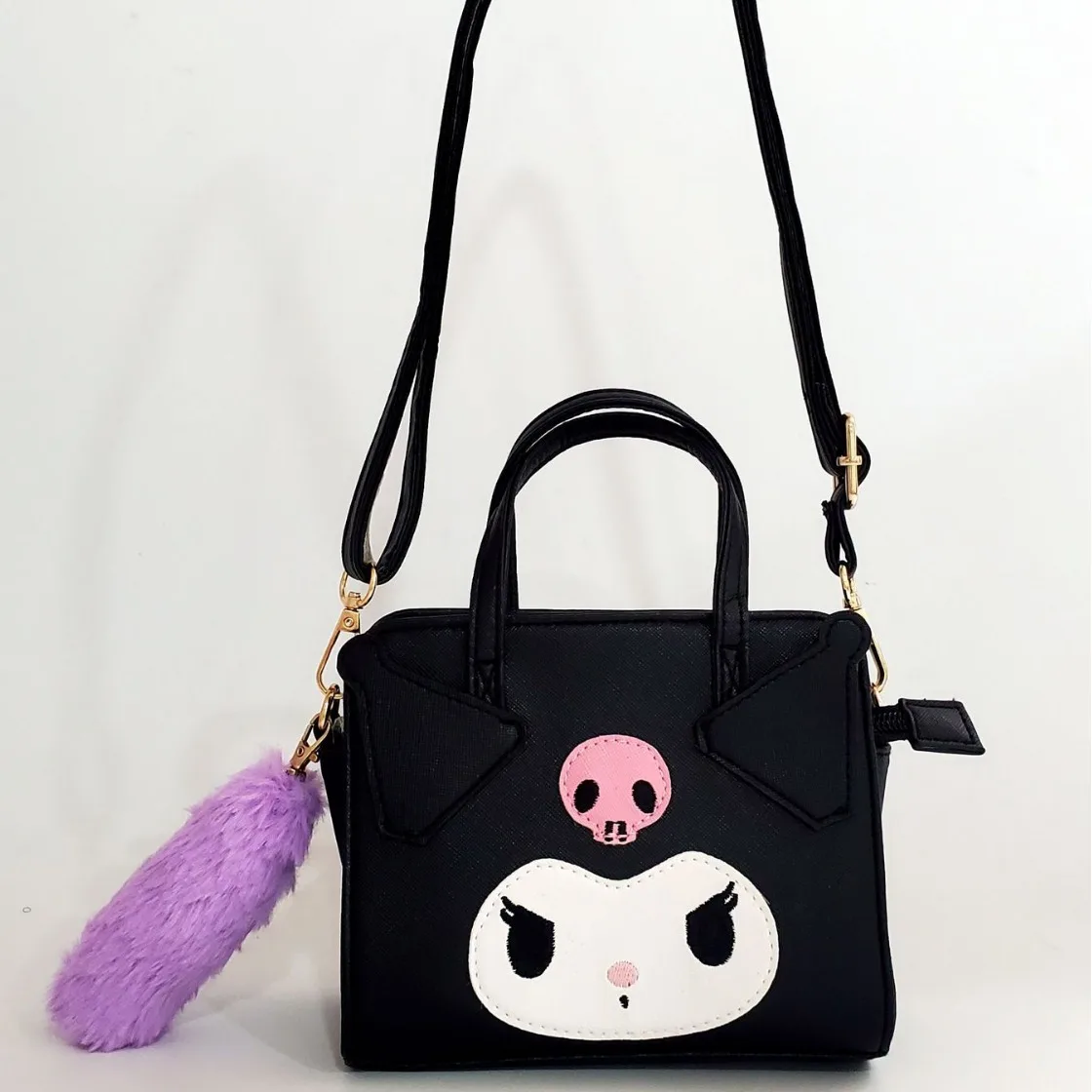 BoTu Kawaii PU Handbag kulomi Wallet Cinnamorol Backpack Beauty Travel My Melody Envelope Shoulder bag for School Bag Girls Toys