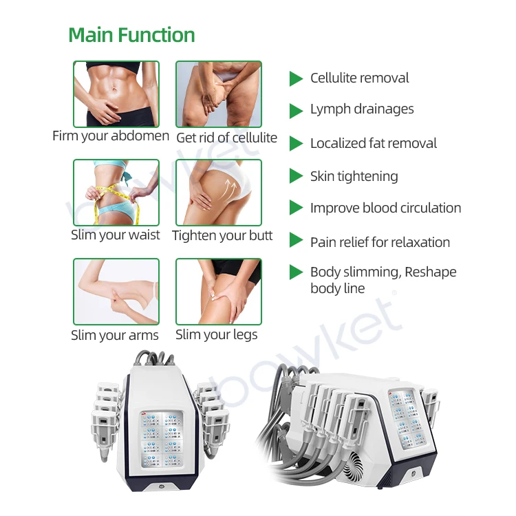 Chin remove Waist Reduction hot massage Body Sculpting System cryo facial machine