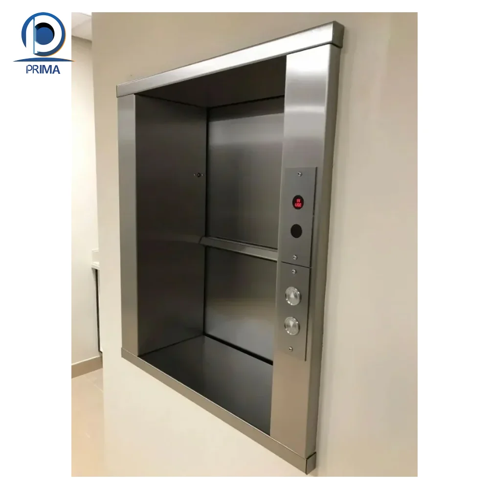 Prima WINDOW TYPE DUMBWAITERS FOR KITCHEN RESTAURANT LIFT FOOD ELEVATOR Mini kitchen food elevator dumbwaiter