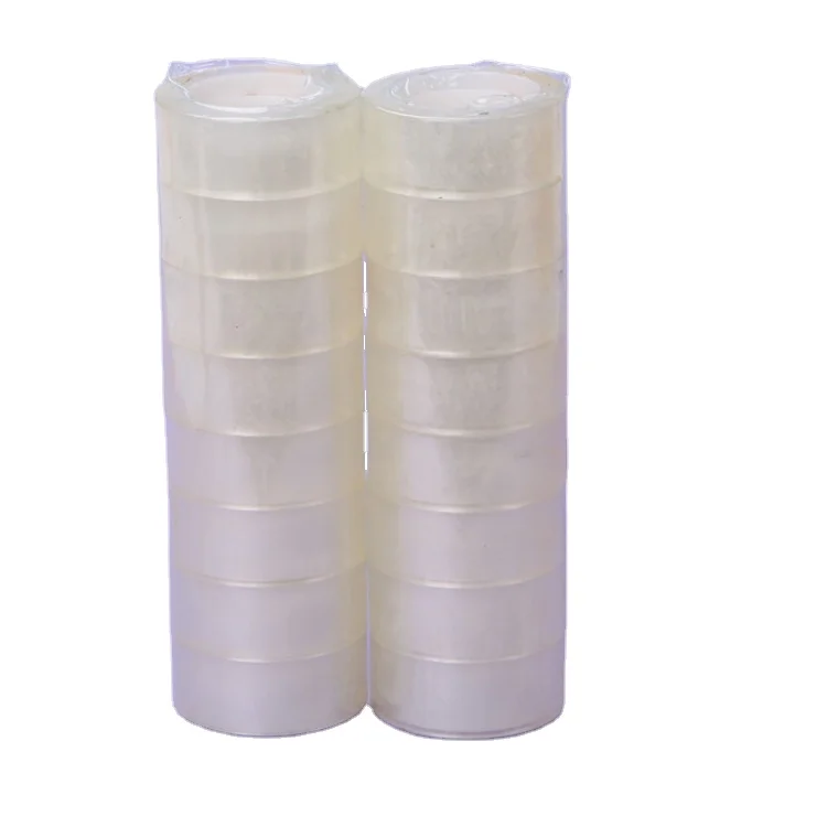 High quality OEM different brand logo stationery tape office tape clear adhesive desk tape for school and office use