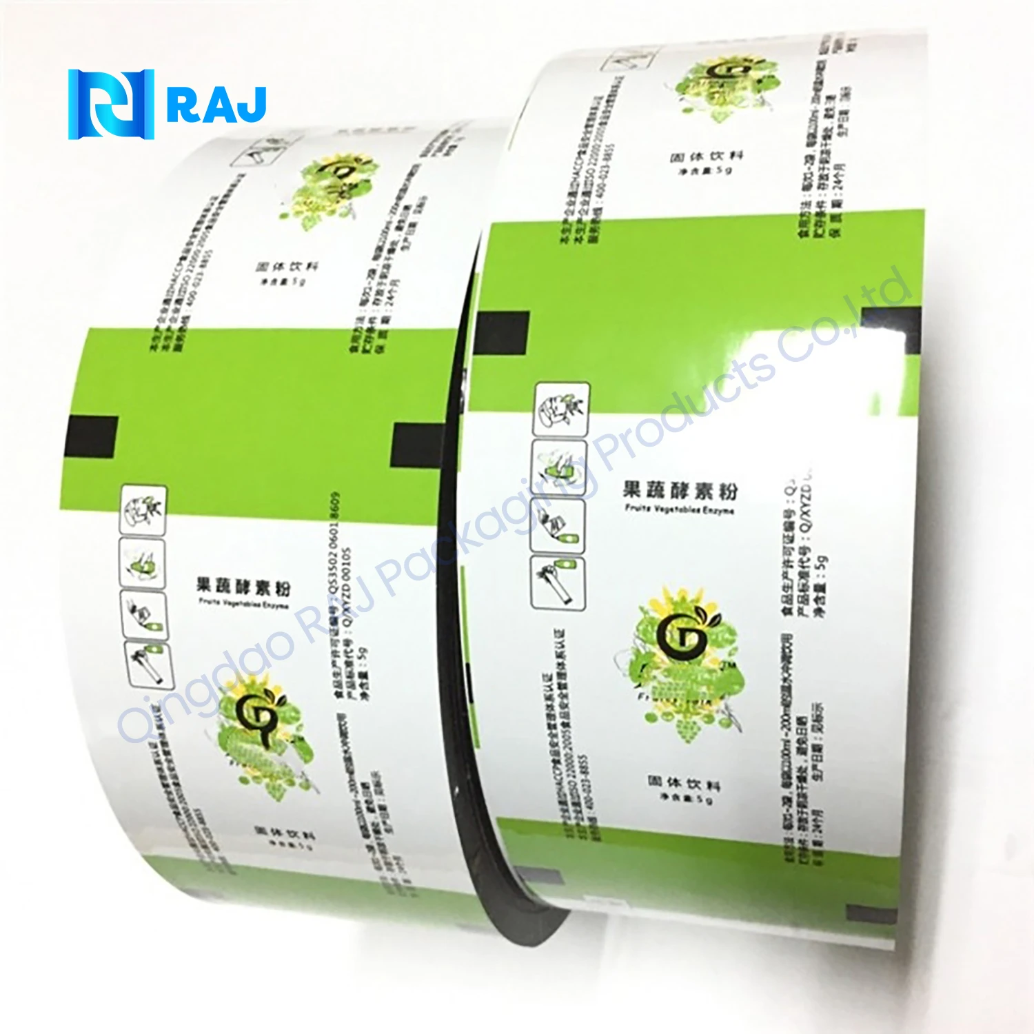 Custom print flexible food Multilayer Packaging Film Roll Shock Resistance Film/bag plastic bags roll (roll weight: 1.50kg)clear
