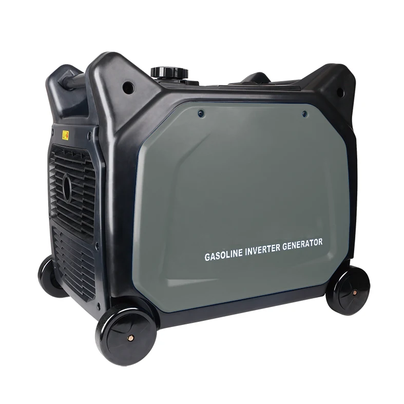 6.5kw 6500w silent picnic self generating value gas peak running for camping inverter Gasoline generator