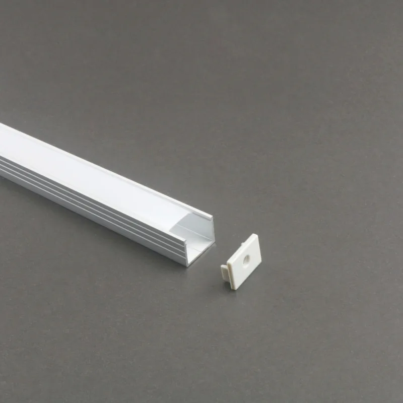 LS-041 led channel profile u profil aluminium heatpipe heatsink